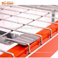 Powder Coated Heavy Duty Teardrop Warehouse Steel Selective Pallet Rack